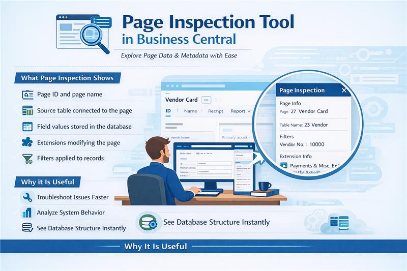 Page Inspection tool in Microsoft Dynamics 365 Business Central
